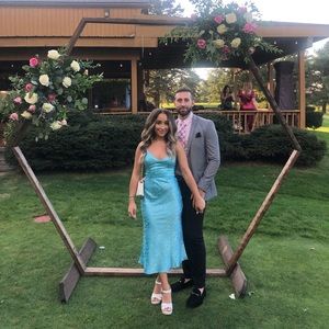 Satin Midi Dress from JAUS